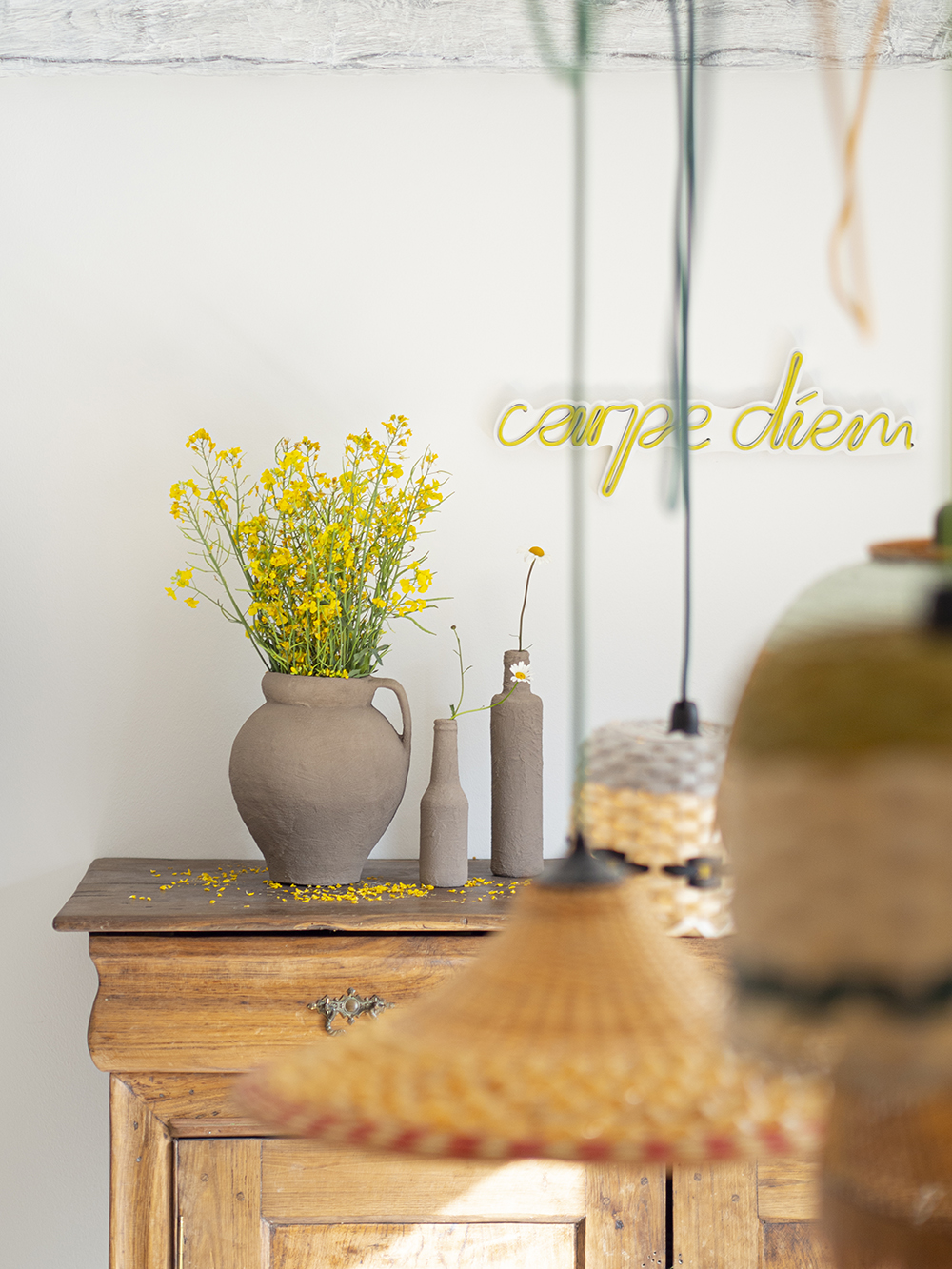 DIY Cómo pintar con efecto cerámica ¡Convertir cristal en barro!_15